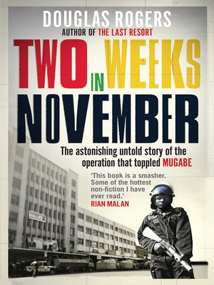 cover image of Two Weeks in November